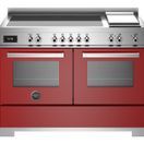 Bertazzoni Professional 120cm Range Cooker Twin Induction Red PRO125I2EROT2 additional 1