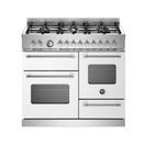 Bertazzoni Master 100cm Range Cooker XG Oven Dual Fuel White MAS106L3EBIC additional 1