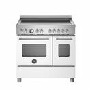 Bertazzoni Master 90cm Range Cooker Twin Oven Induction White MAS95I2EBIC additional 1