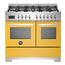 Bertazzoni PRO106L2EGIT2 Professional 100cm Range Cooker Twin Oven Dual Fuel Yellow additional 1