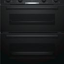 BOSCH NBS533BB0B Series 4, Built-Under Double Oven Black additional 1