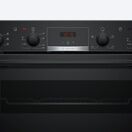 BOSCH NBS533BB0B Series 4, Built-Under Double Oven Black additional 2