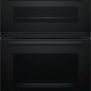 BOSCH MBS533BB0B Series 4 Built-in Double Oven Black additional 1
