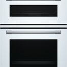 BOSCH MBS533BW0B Series 4, Built-in Double Oven White additional 1