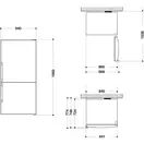 HOTPOINT H84BE72X American Style Freestanding Fridge Freezer additional 5
