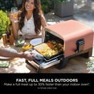 NINJA OO101UK Woodfire Electric Outdoor Oven Electric Outdoor Oven - Terracotta/Steel additional 10