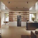 HAIER HTW5618EWMP 59.5cm 3D Fridge Freezer - Dark Inox additional 15