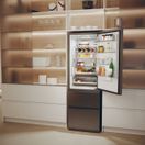 HAIER HTW5618EWMP 59.5cm 3D Fridge Freezer - Dark Inox additional 17