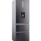 HAIER HTW5618EWMP 59.5cm 3D Fridge Freezer - Dark Inox additional 3