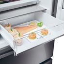 HAIER HTW5618EWMP 59.5cm 3D Fridge Freezer - Dark Inox additional 7