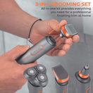 CARMEN C81085ORG Titan Rotary Shaver Set additional 3