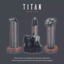 CARMEN C81085ORG Titan Rotary Shaver Set additional 7