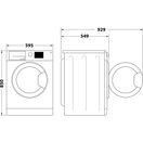 INDESIT EWDE761483WUK Freestanding 7kg/6kg Washer Dryer - White additional 5