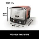 Ninja 307OO101UKSTANDKIT Woodfire Electric Outdoor Oven with BBQ Stand - Terracotta/Steel additional 18