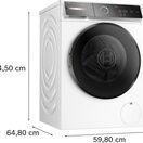 BOSCH WGB256A1GB Series 8 Washing Machine 10kg 1400 rpm White additional 5