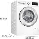 BOSCH WAN28259GB Series 4 Washing Machine 9kg 1400 rpm White additional 5