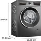 BOSCH WGG244FRGB Series 6 Washing Machine 9kg 1400rpm Grey additional 5