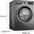 BOSCH WGG244FCGB Series 6 Washing Machine 9kg 1400rpm Grey additional 5