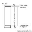 NEFF KI2822FE0G N50 Built-in Fridge with Freezer Section Fixed Hinge additional 9