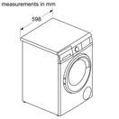 NEFF VNA341U8GB Freestanding Washer Dryer 8kg/5kg 1400rpm additional 2
