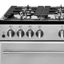 BELLING 444411736 Farmhouse 100cm Gas Range Cooker Silver additional 2