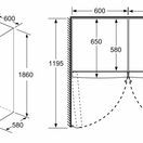 BOSCH KSV36VWEPG 186cm Tall Larder Fridge White additional 11