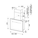 Bertazzoni KV90PRO1NA Pro Series Wall Angled Hood 90cm Black &amp; SS additional 2