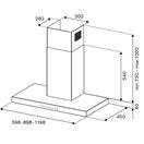 Bertazzoni KT60P1AXT Professional Series 60cm T-Shaped Hood additional 2