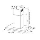 Bertazzoni Professional Series 120cm Island T-Shaped KTI120P1AXT additional 2