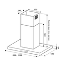 Bertazzoni KTI90P1AXT Professional Series 90cm Island T-Shaped additional 2
