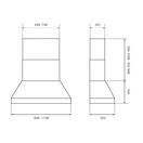 Bertazzoni Master Style Large Chimney Cooker Hood 90cm Stainless Steel KPH90MASXT additional 2