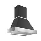 Bertazzoni Heritage Chimney Hood 100cm Wall Mounted Black KC36HERTNE + K100HERTX additional 1