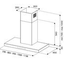 Bertazzoni Master T-Shaped Hood 100cm Wall Mounted Black KT100P1NEV additional 2