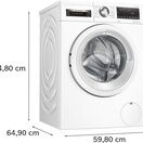 BOSCH WNA144V9GB Series 4 Washer Dryer, 9/5 kg 1400rpm White additional 6
