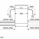BOSCH SPV2HKX42G Series 2 Integrated 45cm Slimline Dishwasher additional 5