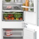 BOSCH KIN86VFE0G Seri4 NoFrost Built-In Fridge Freezer Flat Hinge additional 1