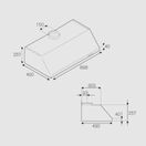 Bertazzoni KU90PRO1XA Pro Series Hood 90cm Undermount Stainless Steel additional 2