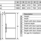 BOSCH KGN86VIEA Series 4 NoFrost FS Fridge Freezer - Stainless Steel (with Anti-Fingerprint) additional 11