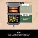 NINJA SL400UK Double Stack XL 2 Drawer 9.5L Air Fryer - Grey additional 7