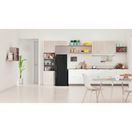 INDESIT IB55532BUK 153cm Tall Freestanding Low Frost Static Fridge Freezer - Black additional 5