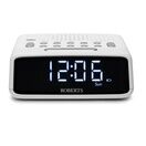 ROBERTS OrtusFM AM/FM Analogue Alarm Clock Radio White ORTUSFMW additional 2