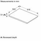 NEFF T69FHV4L0 N70 Flex Induction 90cm Black Hob Twist additional 7