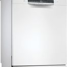 BOSCH SMS4EKW06G Series 4 Freestanding 60cm Dishwasher - White additional 2