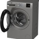 BEKO BMN3WT3841S Freestanding 8KG 1400RPM Washing Machine - Silver additional 4