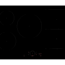 NEFF T58FHW1L0 Frameless Induction Hob With Combi Zone - Black additional 1