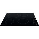 HOTPOINT HR620RH Ceramic Hob  Knob Control Frameless - Black additional 2