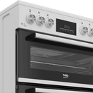 Beko EDG6231W 60cm Double Oven Gas Cooker with Gas Hob - White additional 4