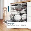 BOSCH SMV6ZCX10G Built In Dishwasher - Stainless Steel 14 Place Settings additional 9