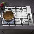 HISENSE GM642XHS 60cm Gas Hob - Stainless Steel additional 8