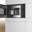 BOSCH BFL553MB0B Series 4, Built In Microwave Oven Black additional 4